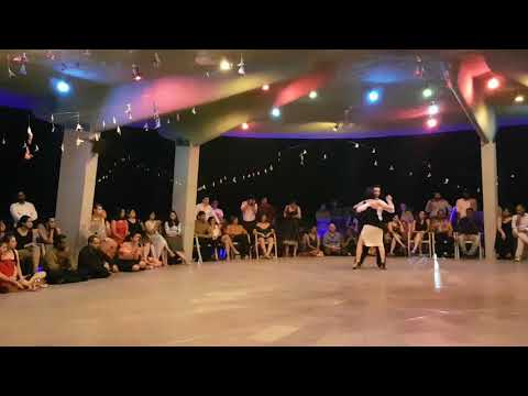Davide Baldanza & Antonella Fanfano ❤ @ Auroville Holi Tango Festival 2018 _ India