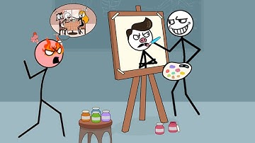 Maze Skip Work - Funny Stickman - Gameplay Walkthrough Part 2 - Escape Work in Maze (iOS, Android)