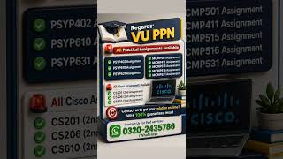 Psyp420 | Psyp631 | Psyp610 Practical Assignment solution 2026 #psyp402 #psyp631 #psyp610 #vuppn
