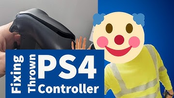 Fixing Thrown Broken PS4 Controller (popped outside casing)