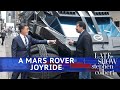 Stephen Drives NASA's Mars Rover With Neil deGrasse Tyson