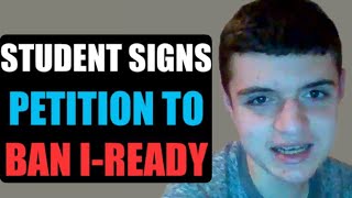 Student signs petition to ban I-Ready | Life Lessons with Lewis