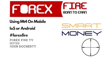Using Mt4 On Mobile IoS or Android #forexfire