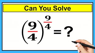 Nice Exponent Math Simplification Problem | How to Solve!!!!