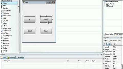 Visual Basic 2008 calculator Tutorial Part 1 --- Design
