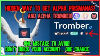 Aniimo - Secret way to get Alpha Tromber, Alpha Melloblum and other Alpha Perfect Sparkling Prismana