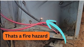 Breaker panels aren't supposed to glow like that
