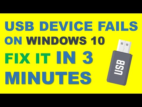 USB Device not recognized in Windows 10 - a REAL solution in one minute | Foci