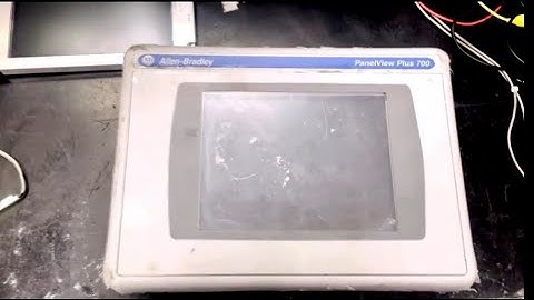 Allen-Bradley Panelview 700 & LCD Testing