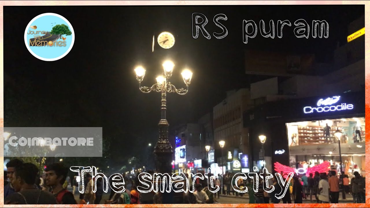 New RS PURAM Coimbatore Smart city project YouTube