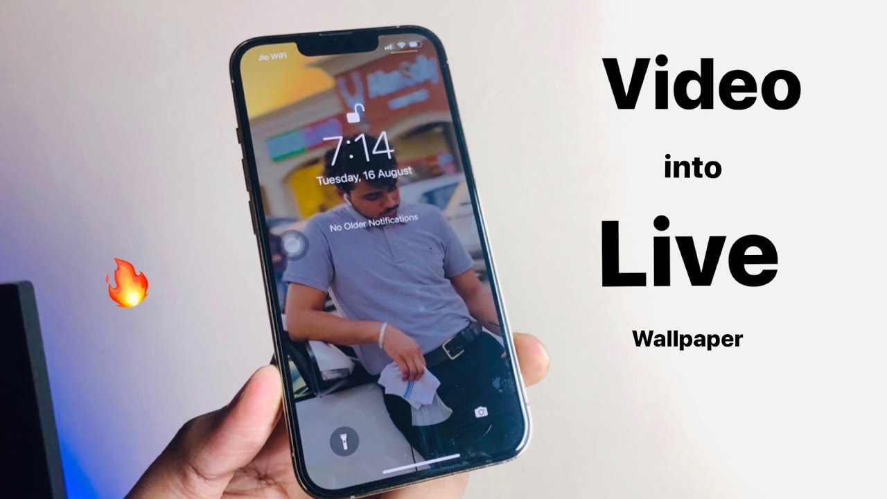 How to convert any video into Live wallpaper in any iPhone - YouTube