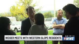 Phil Weiser meets with Western Slope residents