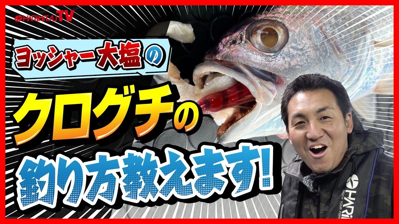 2年ぶりのクログチ【ヨッシャー大塩の釣り方教えます/#1】