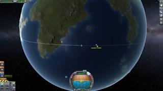 KSP: Orbit in 2 Launches on Career Hard Mode
