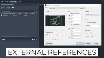 External References XREFs - AutoCAD for Beginners