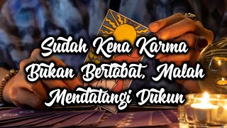 Having been hit by karma, instead of repenting, he went to a shaman.