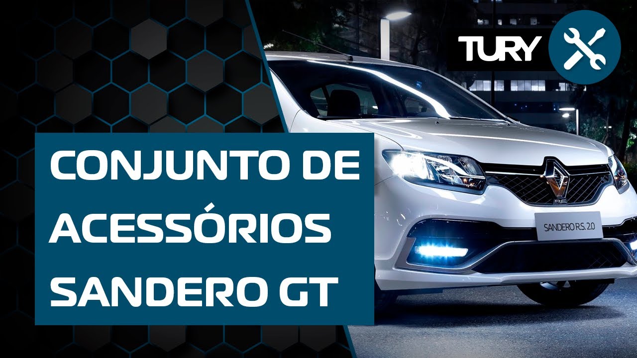 Instalação: Módulo de Vidro, Alarme COMFORT, FAST no Renault Sandero GT Line 2019 - TURY
