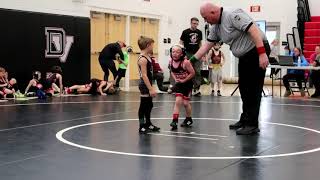 Max's 1st match of his 2nd wrestling season