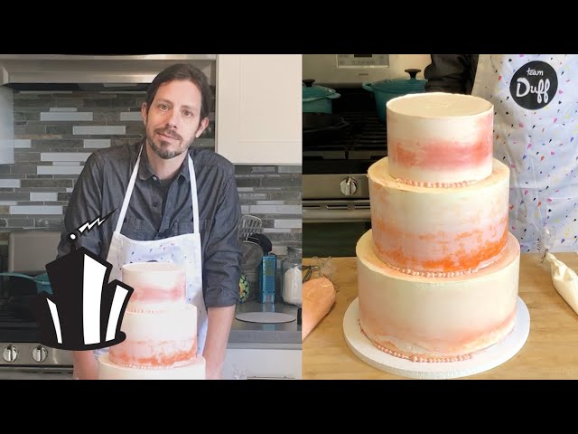 How to do central dowelling in cakes 