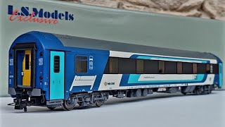 L.S.Models 48214 (MÁV-START) hálókocsi unboxing.