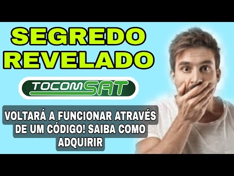 URGENTE: TOCOMSÁT VOLTARÁ FUNCIONA ATRAVÉS DE UM CÓDIGO! SAIBA COMO ADQUIRIR!.