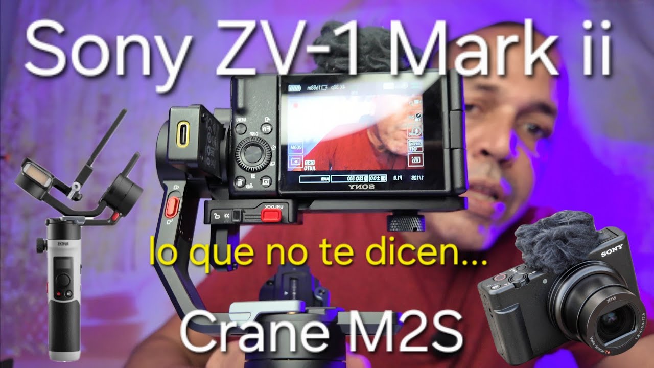 Sony ZV-1 MK II & ZHIYUN Crane M2S - YouTube