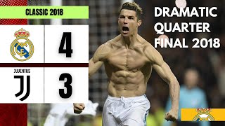 Real Madrid Vs Juventus 4-3 2018 Super Dramatic Match Qf Ucl 20172018 Extended Highlights