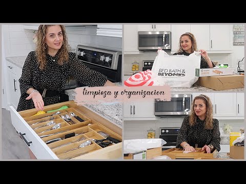 4 pcs Bamboo Kitchen Drawer Dividers 16.8-21.8 IN Adjustable Drawer  Organizers