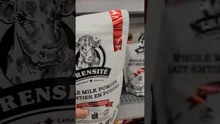 This whole milk powder is delicious #walmart #calgary #canada