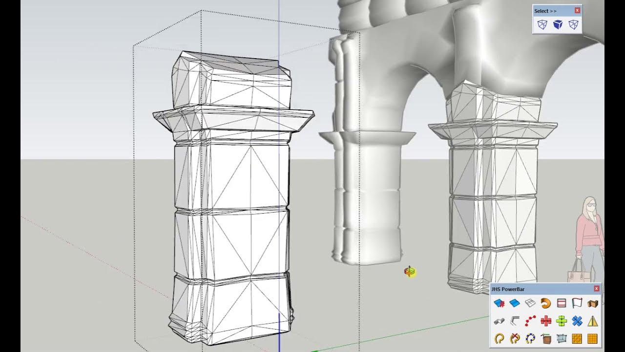 Wireframe to faces SketchUp YouTube