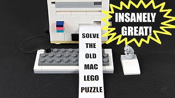 SPOILERS!! How to Solve the OLD MAC Lego Puzzle Box