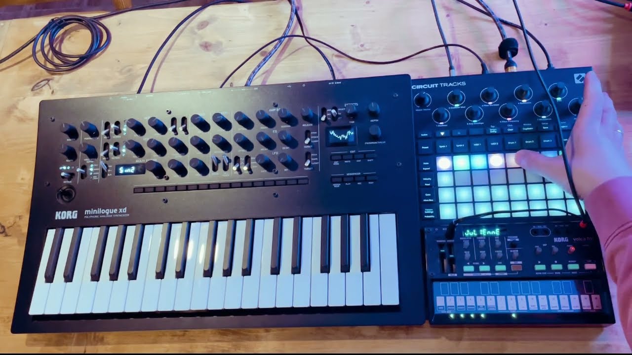 Developing Korg Minilogue Patch to Horror Dance