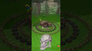 when I build afk base in 99 night in forest ll #99 nights in forest #shorts #