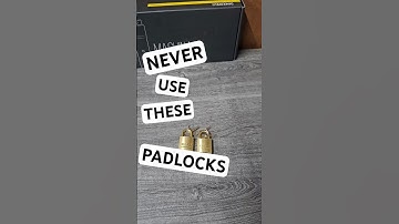 NEVER use warded padlocks. 🔒 #hack #HowTo #Tips #military #security #lockpicking #locksport #viral