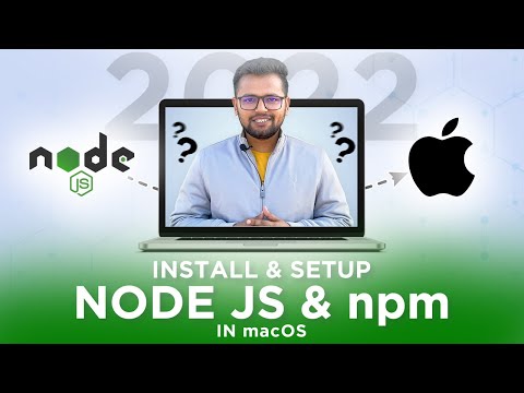 How to Install and setup Node JS and npm in macOS | in Hindi
