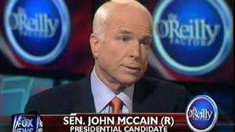 McCain Interview With Bill O
