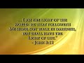 I Saw The Light by Bart Millard w/ Lyrics