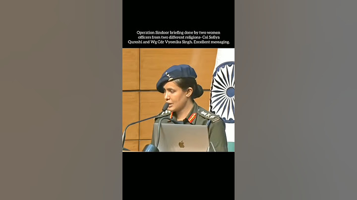 Full Press Conference: Indian Army, IAF, Navy give detailed press briefing on ‘ #operation sindoor