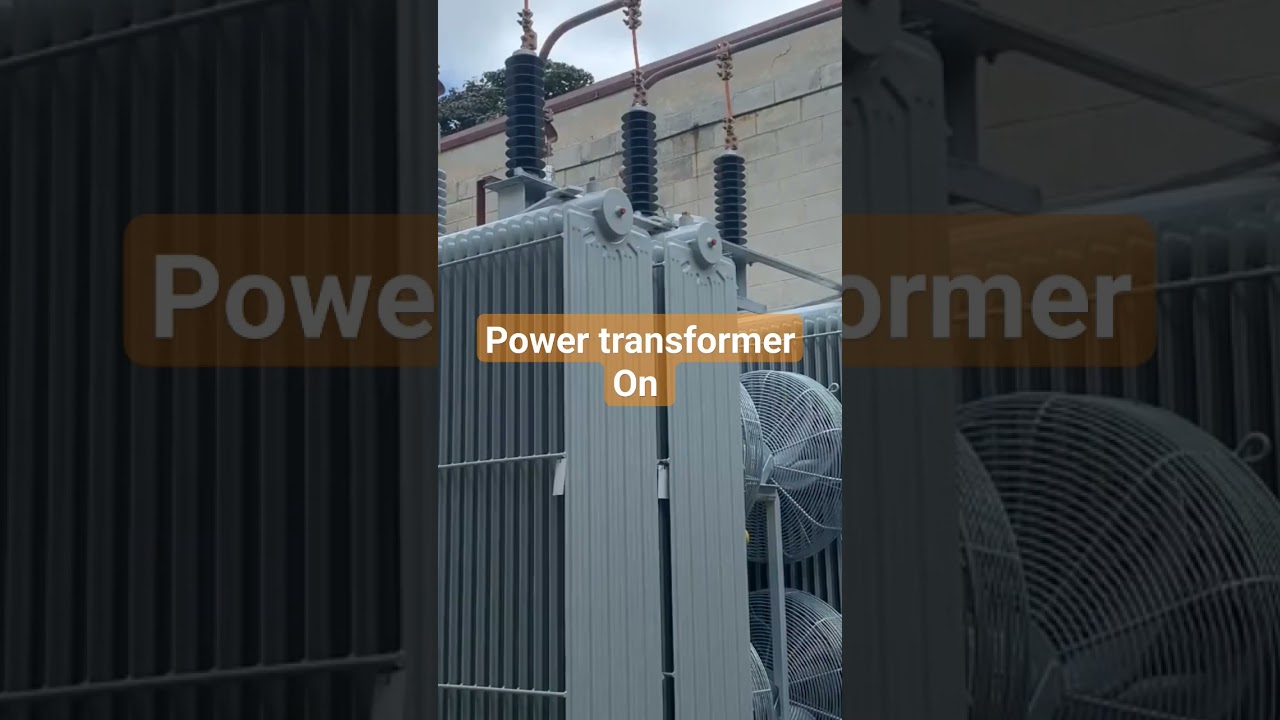 Power transformer on sound 