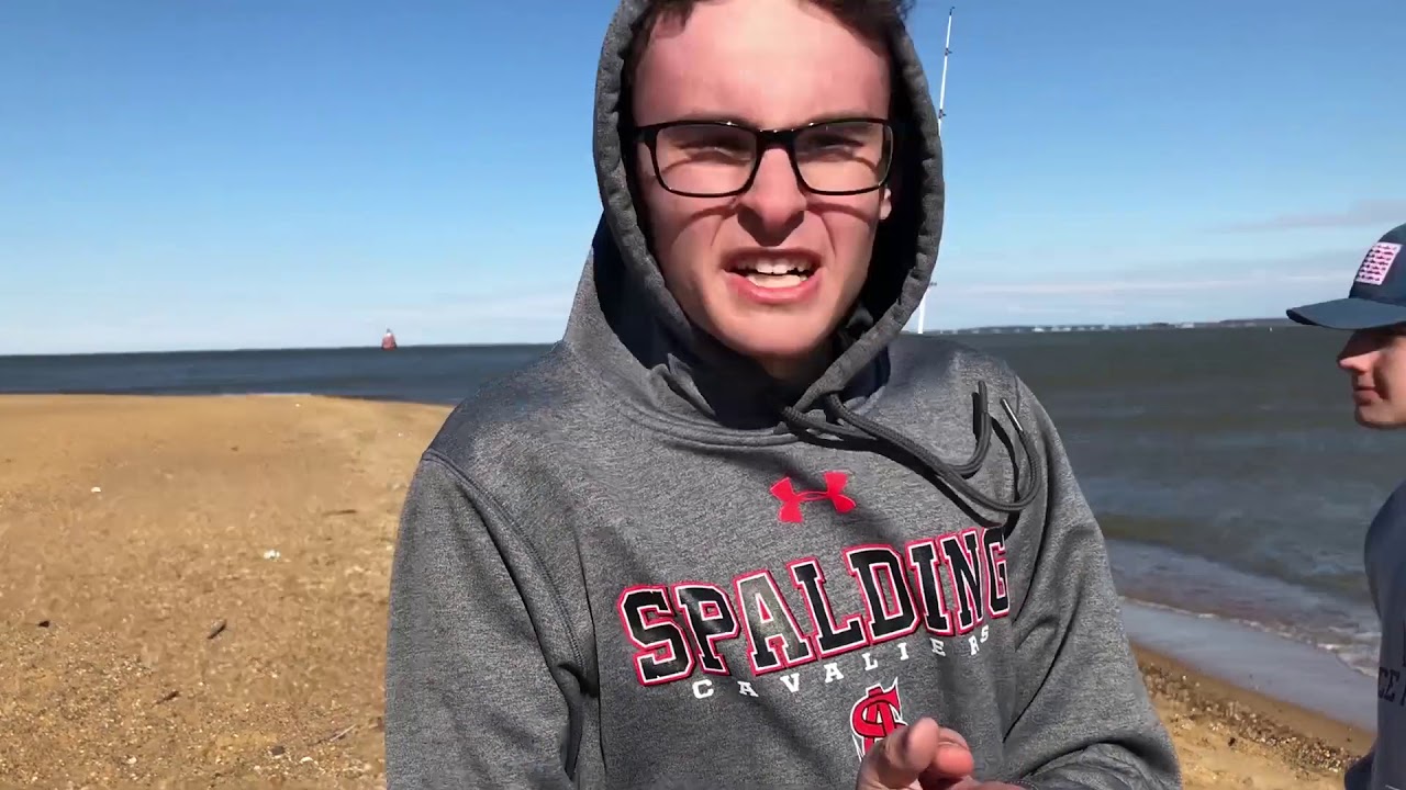 The Search for Massive Catfish... Prespawn Striped Bass / Catfish Fishing at Sandy Point State Park