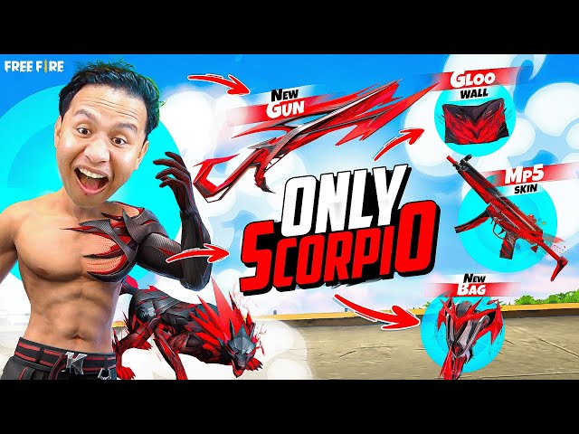 Free Fire But Only Scorpio Challenge in Solo Vs Squad😱Tonde Gamer class=