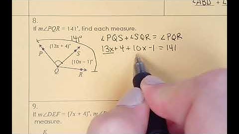Geo U1aD3 Segment and Angle Addition Notes Video