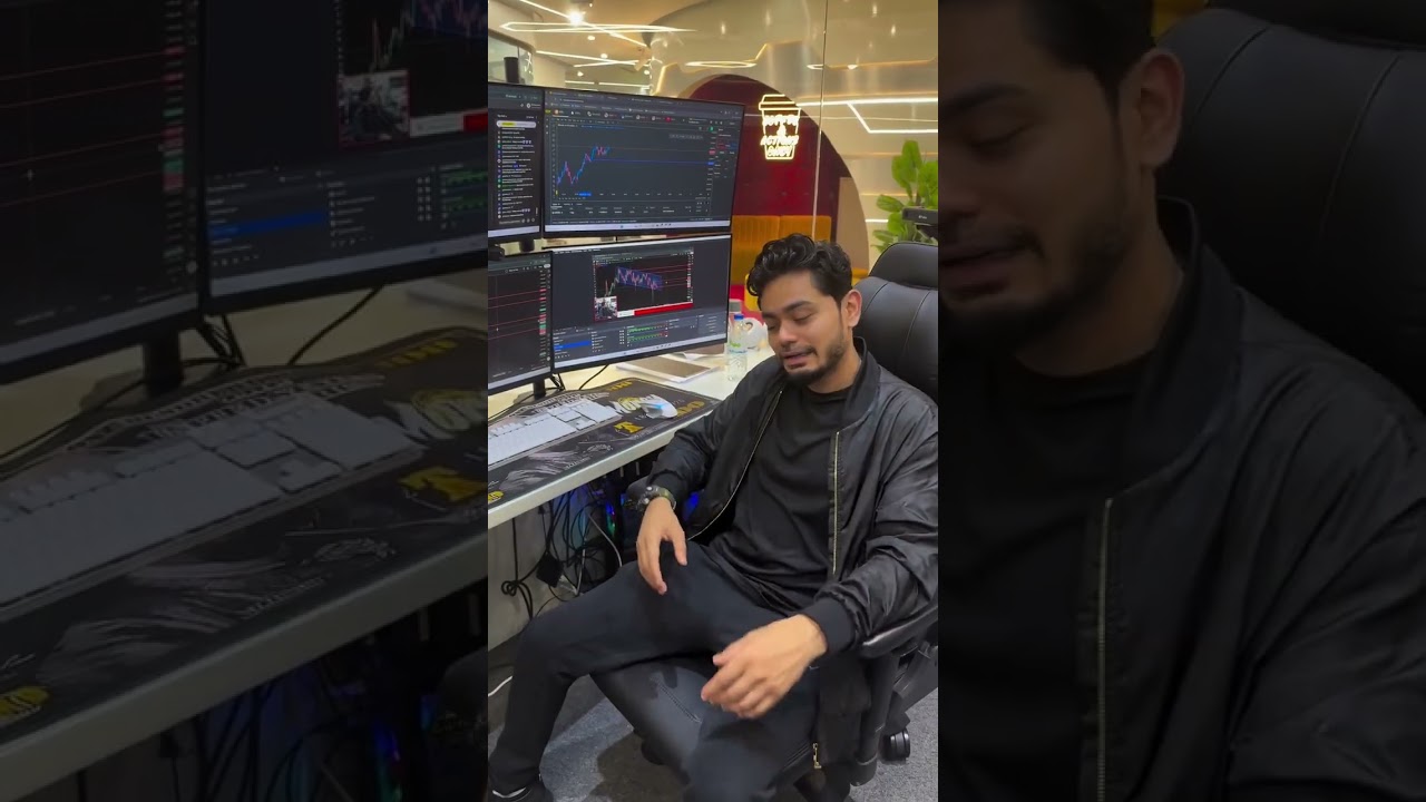 Wins and losses are temporary. Discipline and process are permanent. 💯 YouTube Live Trading.!