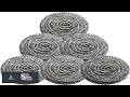 Stainless Steel Scrubber Scrubbing Scouring Pad Sponges Clean Pot Pan and Steel