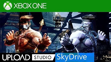 Xbox One - Killer Instinct 1st Fight & Uploading w/ Upload Studio/SkyDrive EASY! How To Video
