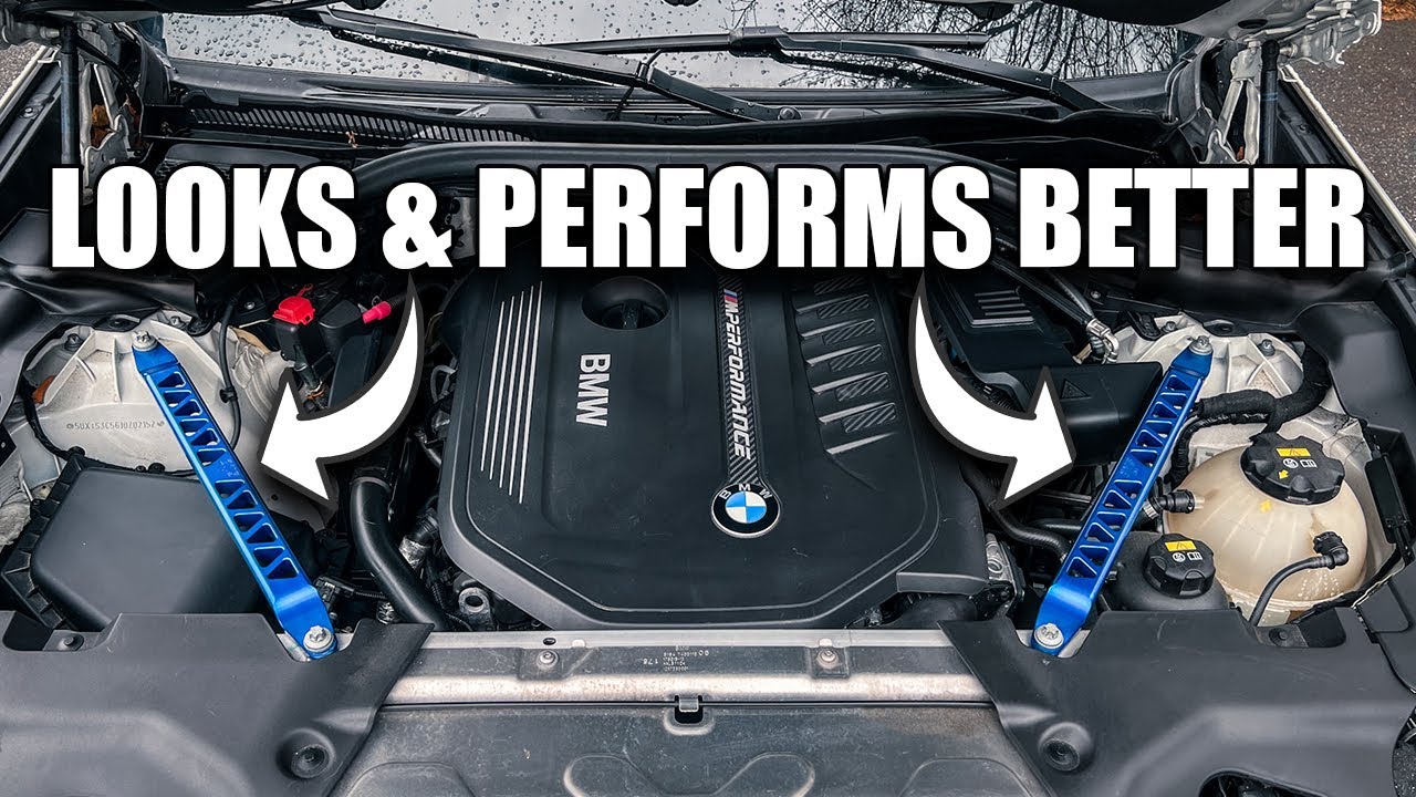 BMW X3 X4 Strut Cross Braces Billet Aluminum – Burger Motorsports Inc