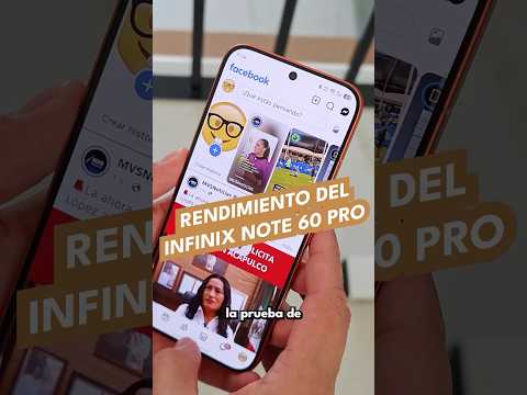 Rendimiento del infinix NOTE 60 Pro