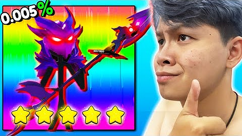 WonR SỞ HỮU UNIT DRAGON HUNTER 0.0005% TRONG LẦN ĐẦU CHƠI STICKMAN TD ?