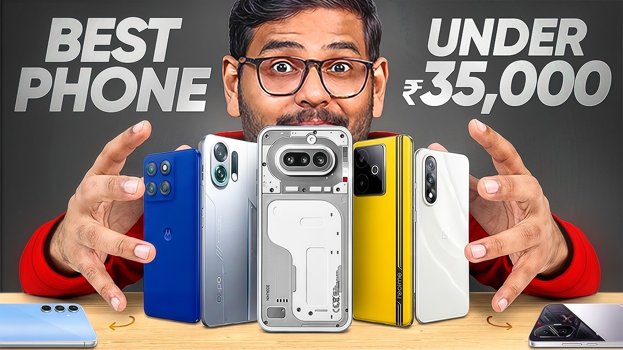 Best Smartphones Under ₹35,000 in 2026 - Don’t Buy the Wrong One