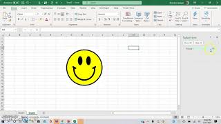 How to Hide and Unhide Objects In Microsoft Excel #Shorts